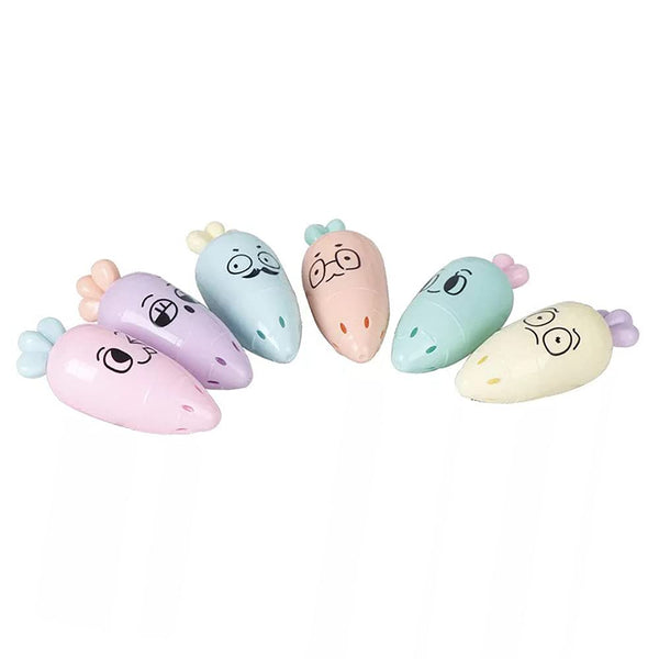Quirky Carrot Shape Highlighters