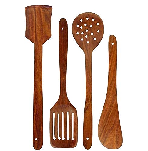 Wooden Spatulas Ladles Combo